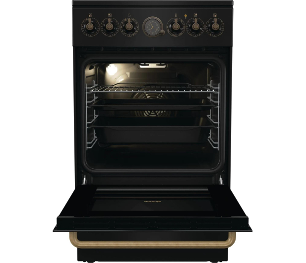 GORENJE GECS5B70CLB, Retro, AirFry, AquaClean, Chłodne Drzwi, 50cm - 1256604 - zdjęcie 3